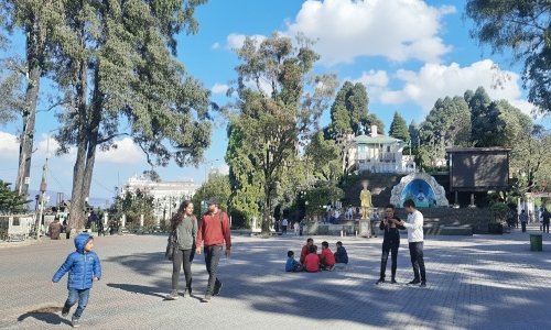 Darjeeling mall দার্জিলিং মল