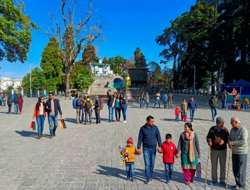 দার্জিলিং মল DARJEELING Mall road