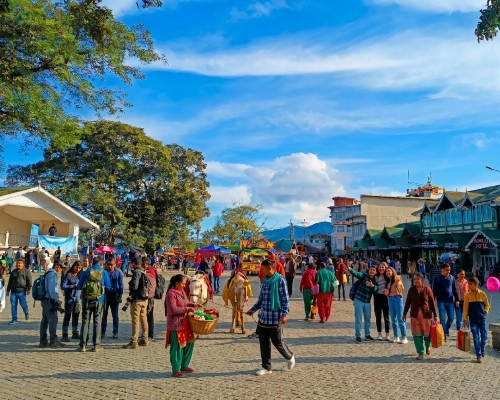 দার্জিলিং মল DARJEELING Mall road