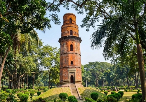 ফিরোজ মিনার মালদা firoz minar malda