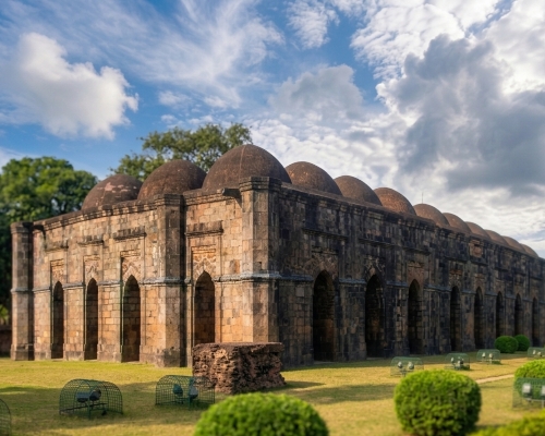 বড় সোনা বা বারোদুয়ারি মসজিদ baro sona masjid