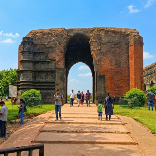 বড় সোনা বা বারোদুয়ারি মসজিদ baro sona masjid