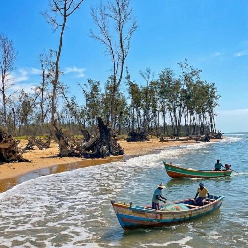 তাজপুর সমুদ্র সৈকত tajpur sea beach