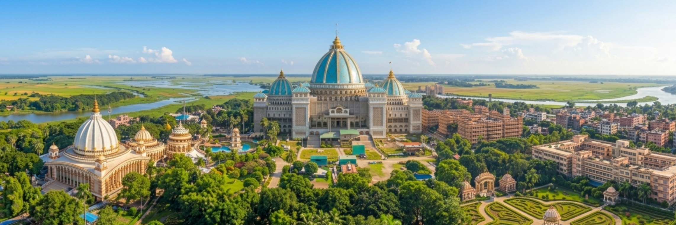 মায়াপুর ইসকন মন্দির mayapur iskcon temple
