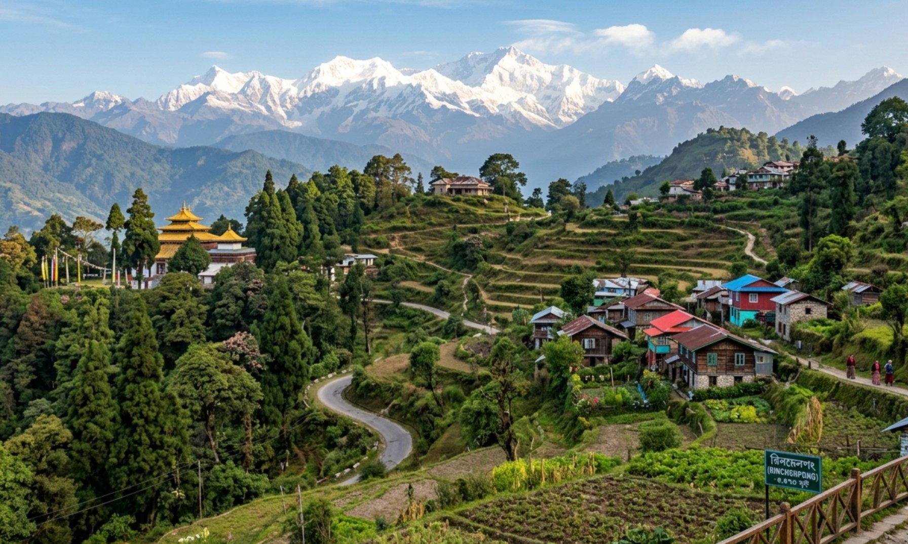রিনচেনপং rinchenpong sikim offbeat Destinations tour plan