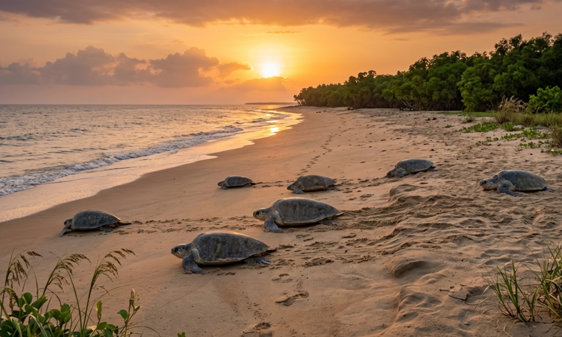 গহিরমাথা সমুদ্র সৈকত Gahirmatha Beach offbeat Destinations tour plan