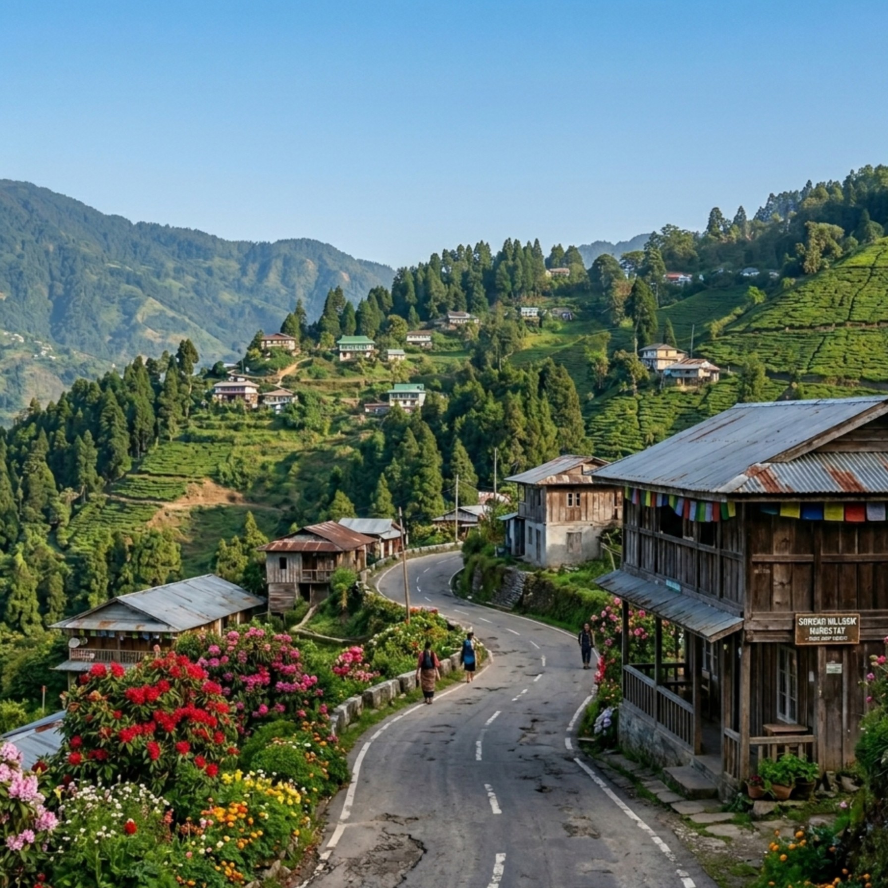 Soreng offbeat tour plan Soreng offbeat Destinations sikkim সোরেঙ