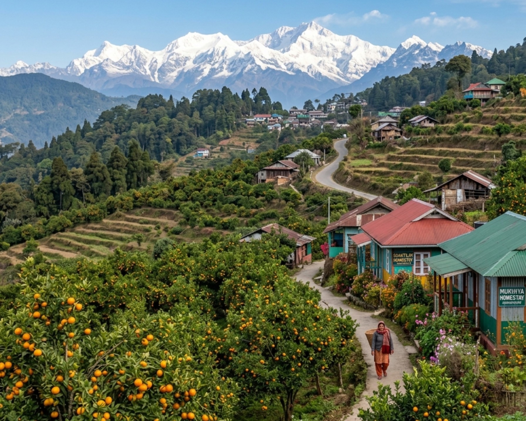 কমলালেবুর দেশ-শিটঙ ভ্রমণ Orange City sitong tour plan