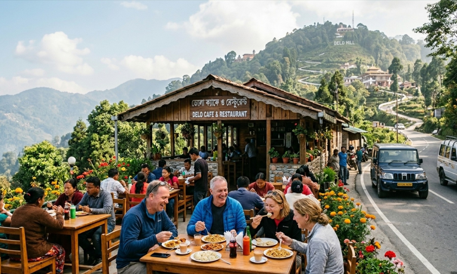 ডেলো পাহাড় deolo hill kalimpong