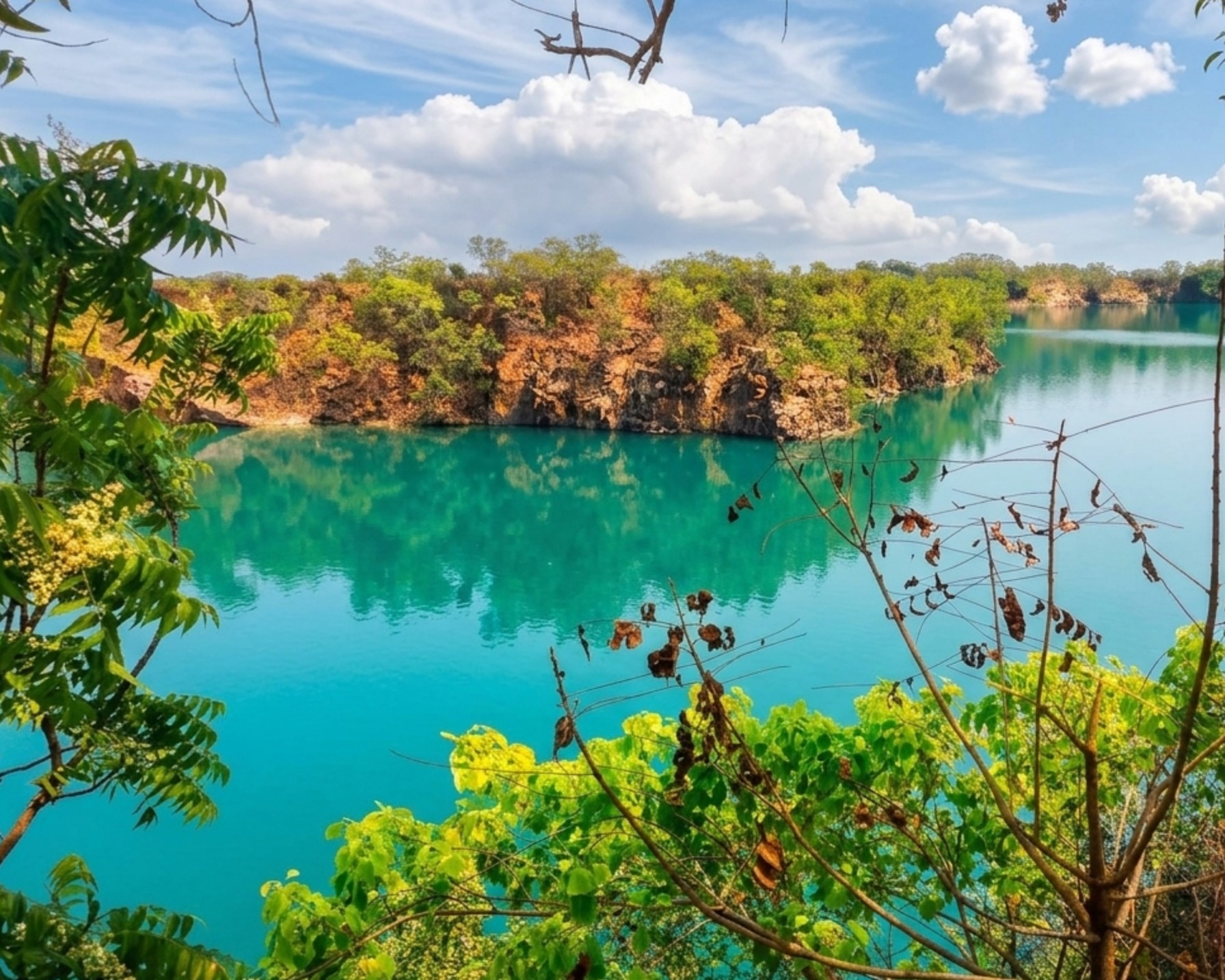 মিত্রপুর ব্লু লেক mitrapur blue Lake offbeat Destinations tour plan