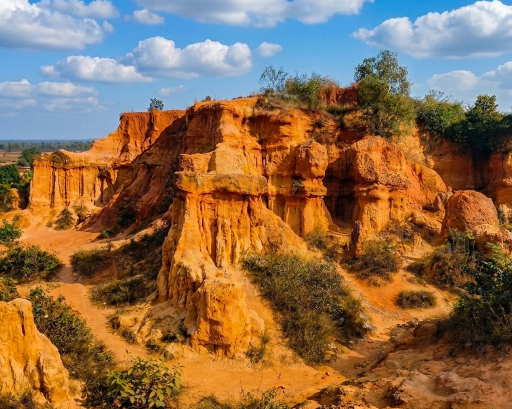 Gangani Grand Canyon of Bengal বাংলার গ্র্যান্ড ক্যানিয়ন গণগনি