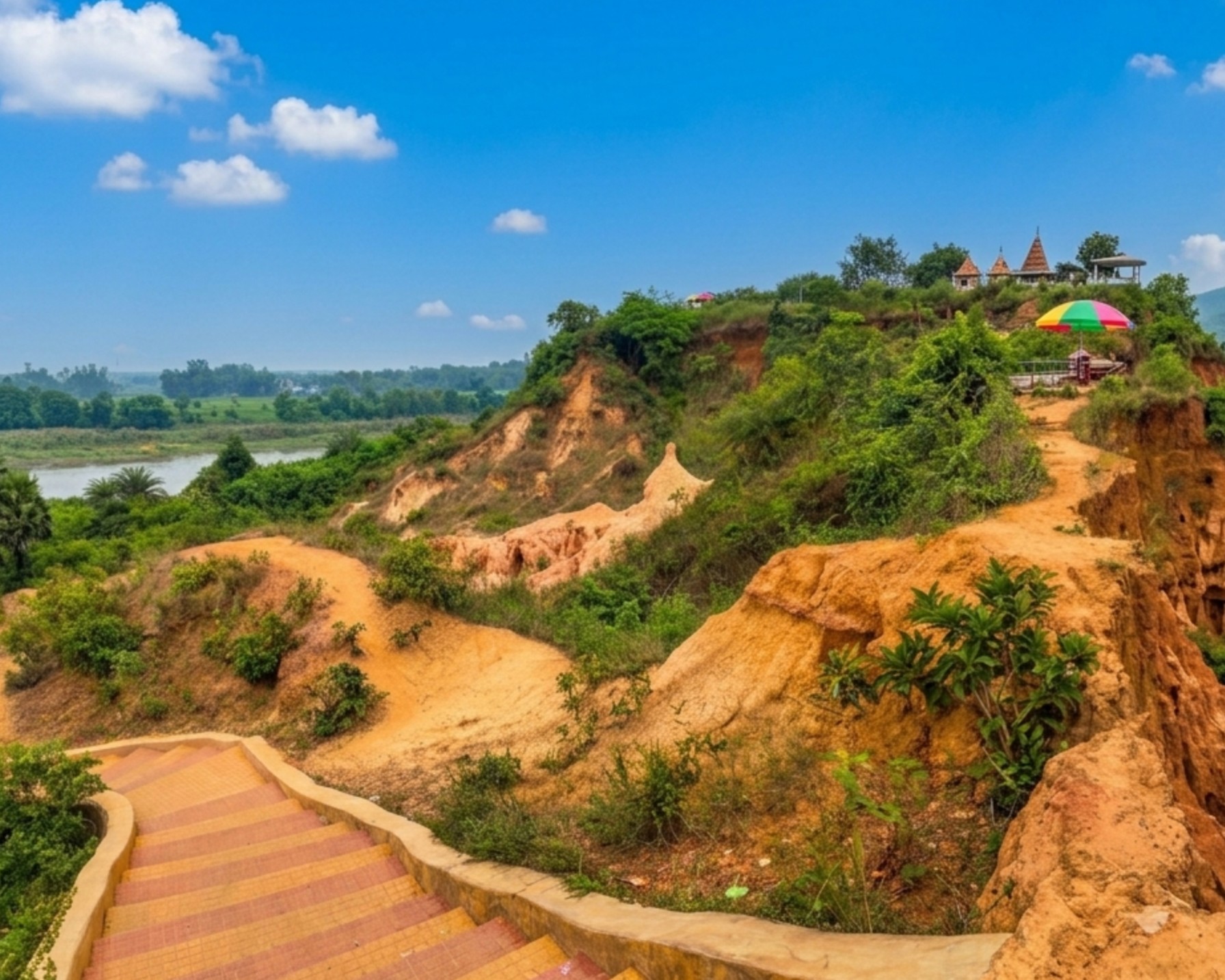 Gangani Grand Canyon of Bengal বাংলার গ্র্যান্ড ক্যানিয়ন গণগনি