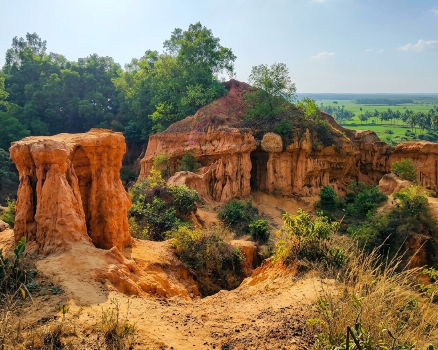 Gangani Grand Canyon of Bengal বাংলার গ্র্যান্ড ক্যানিয়ন গণগনি