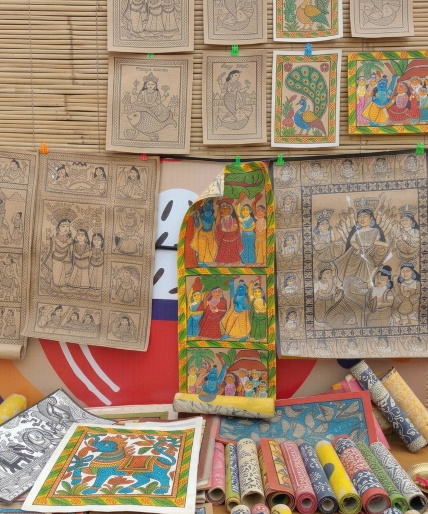 পিংলার ‘নয়া’ গ্রাম পিংবনি ও নয়াগ্রামের পটচিত্র গ্রাম Patachitra village