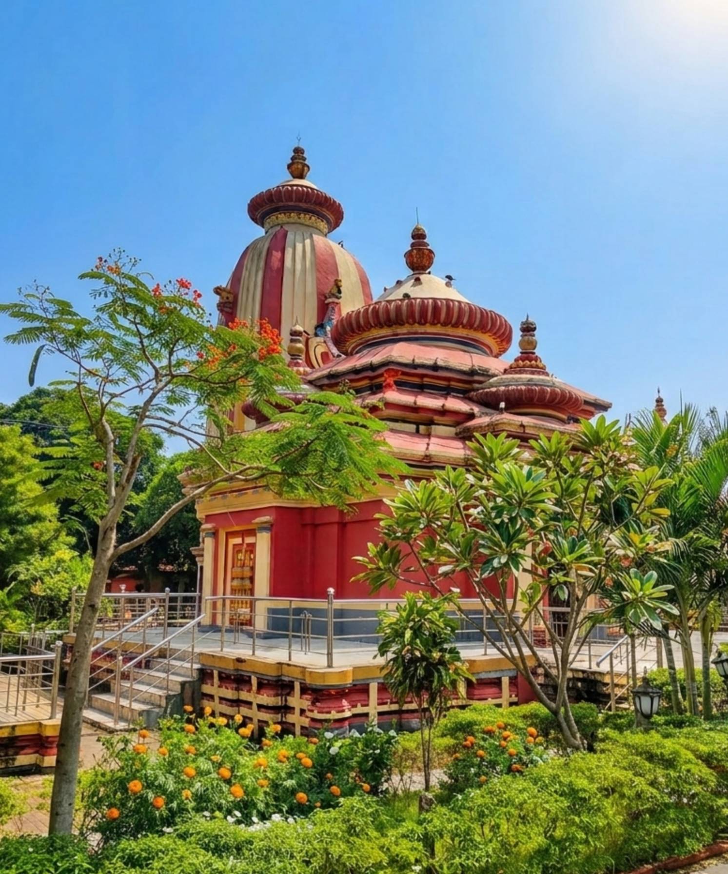 কর্ণগড় দেবী মহামায়া মন্দির মেদিনীপুর Karnagarh Debi Mahamaya Temple