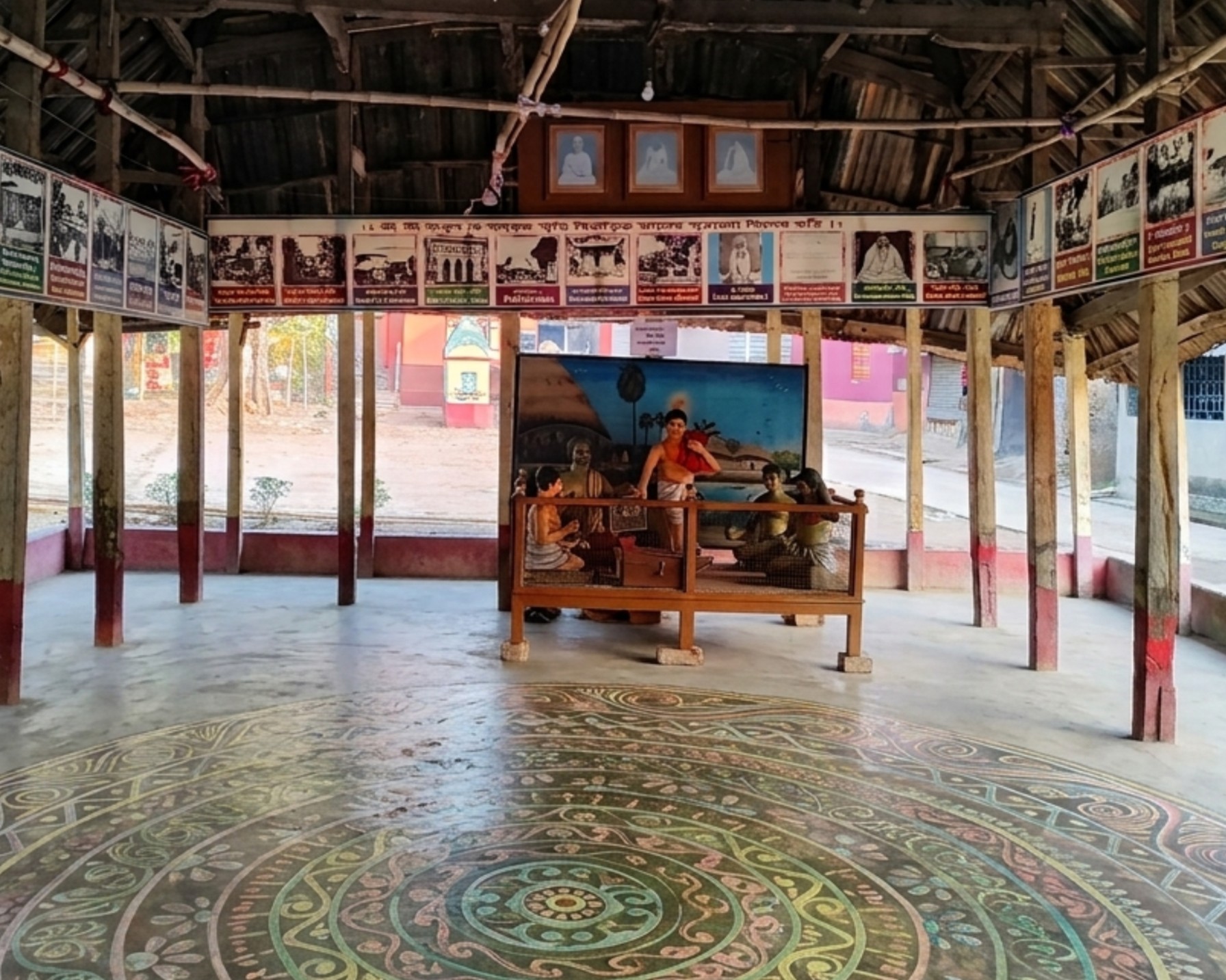 কামারপুকুর Kamarpukur tour plan শ্রী শ্রী রামকৃষ্ণ পরমহংসদেবের জন্মস্থান, লাহা বাবুদের বিষ্ণুমন্দির, রামকৃষ্ণদেবের পাঠশালা, কামারপুকুর, ধর্মদাস লাহা
