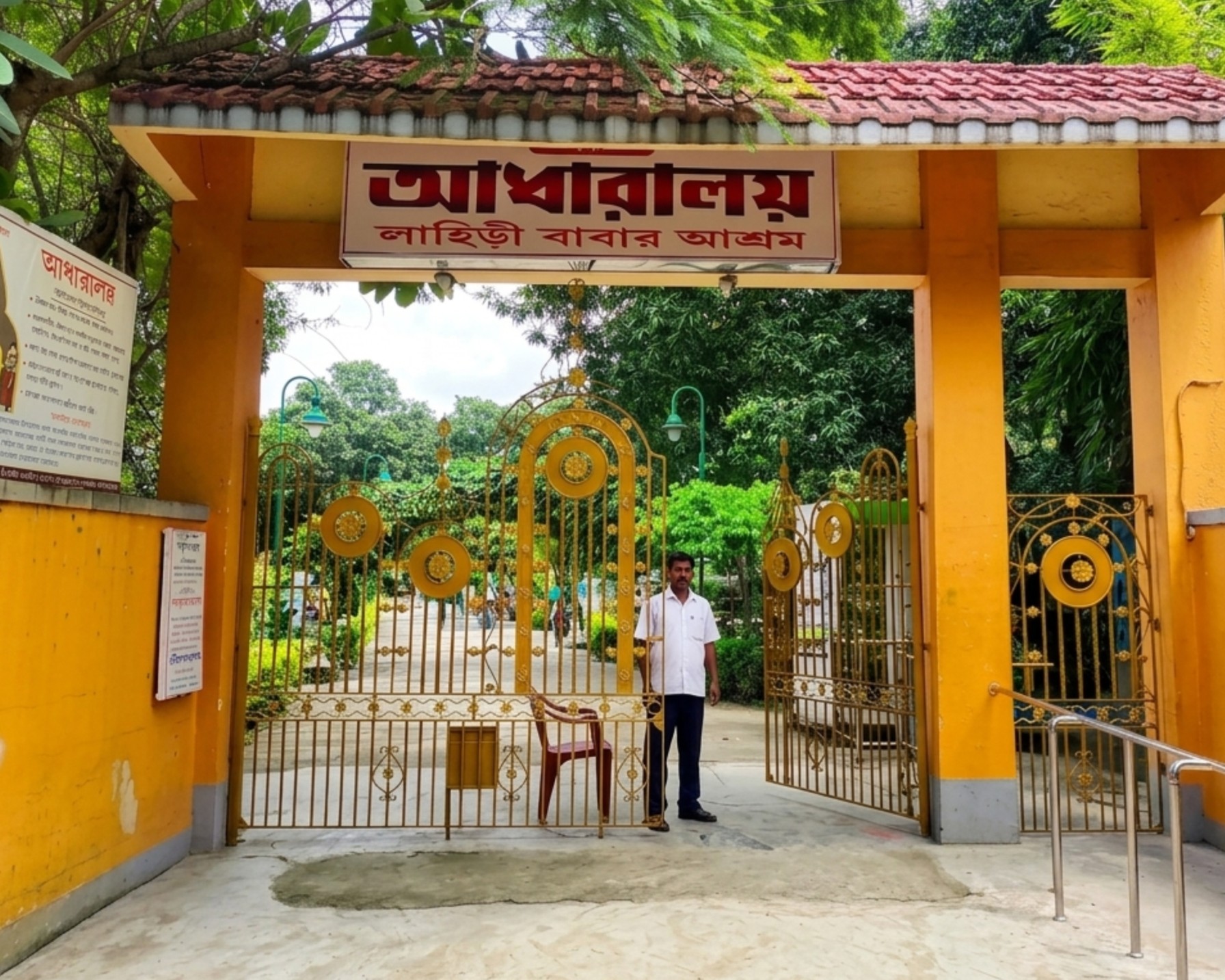 লাহিড়ী বাবার আশ্রম হুগলি lahiri baba ashram আধারালয়